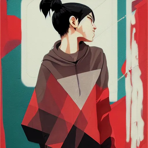 Image similar to Supreme x Itachi Profile Picture by Sachin Teng, asymmetrical, Organic Painting , Matte Painting, geometric shapes, hard edges, graffiti, street art,:2 by Sachin Teng:4