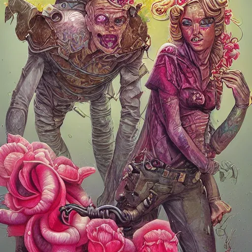 Image similar to apple being corroded by flowers jean sebastien rossbach jeff easley jen bartel