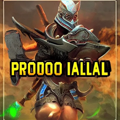 Image similar to pro gamer valhalla