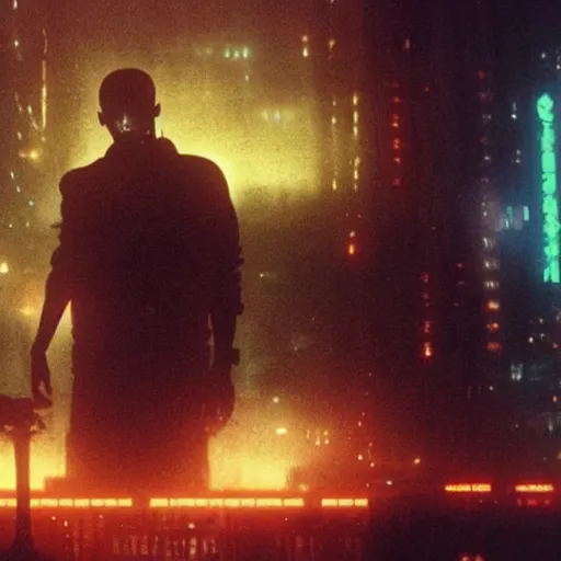 Image similar to sans in blade runner