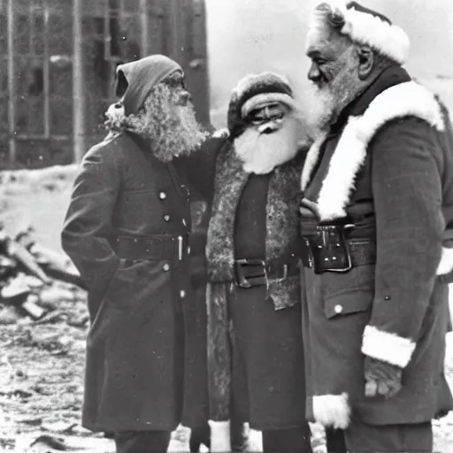 Image similar to santa claus on ww2