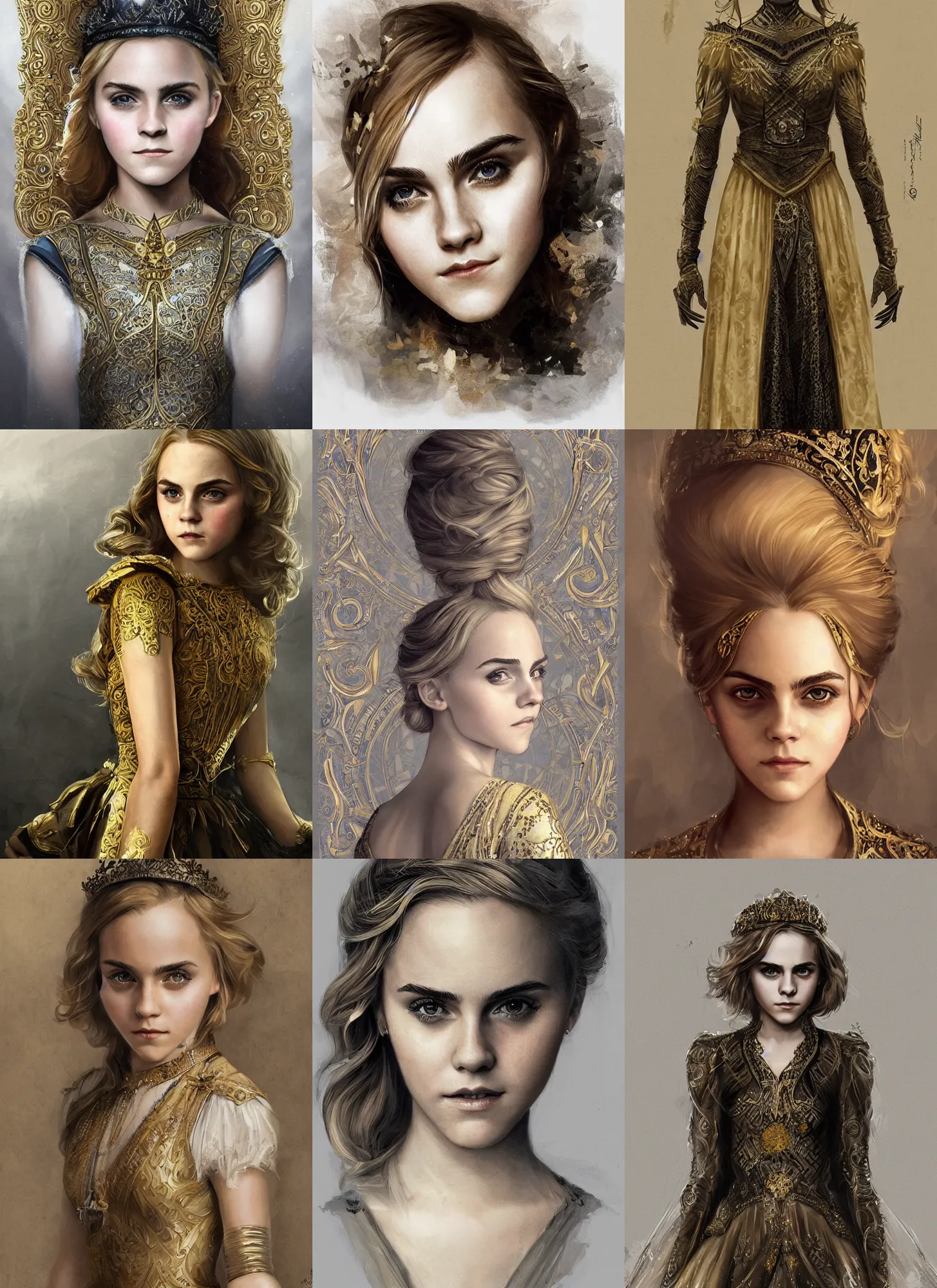 annasophia robb emma watson symmetrical portrait as 1 | Stable ...