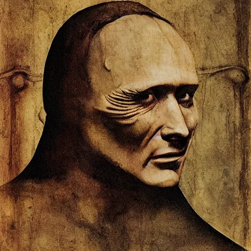 Prompt: hannibal lecter by leonardo da vinci