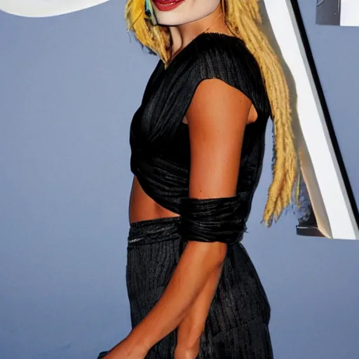 Prompt: Rastafarian margot robbie