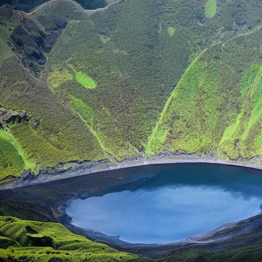 Image similar to azores fire lake