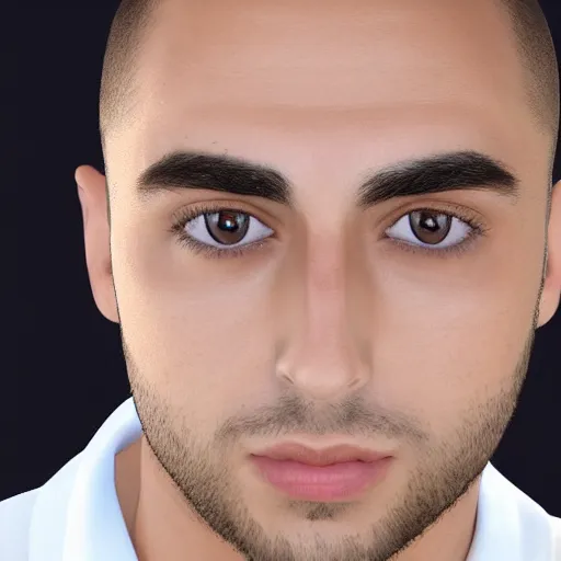 Image similar to a closeup shot of handsome mizkif from twitch, photorealism, 8k