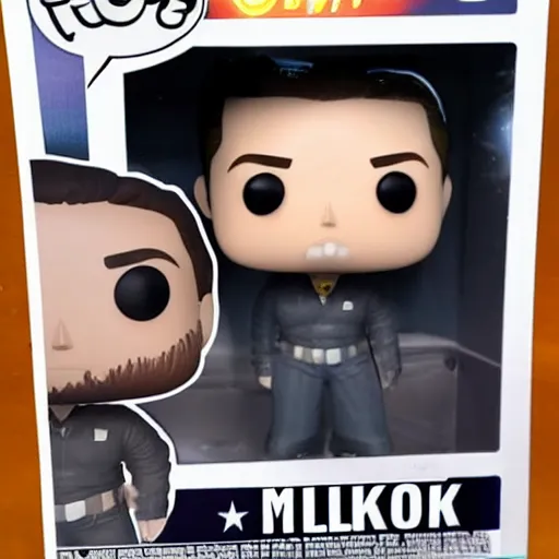 Prompt: funko pop elon musk