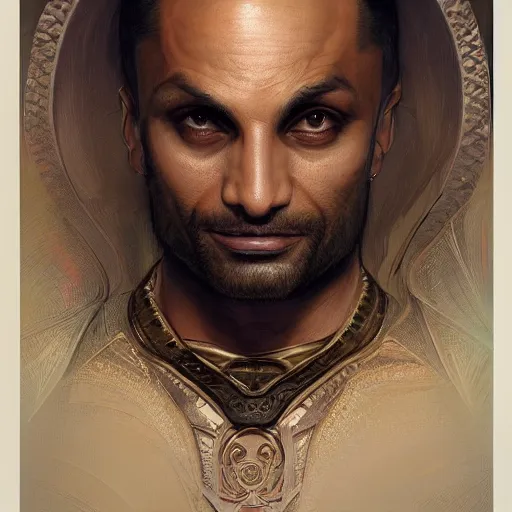 Image similar to ultra realistic illustration, michael mando from diablo, intricate, elegant, highly detailed, digital painting, artstation, concept art, smooth, sharp focus, illustration, art by artgerm and greg rutkowski and alphonse mucha