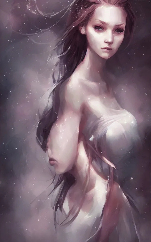 Prompt: girl, art by charlie bowater