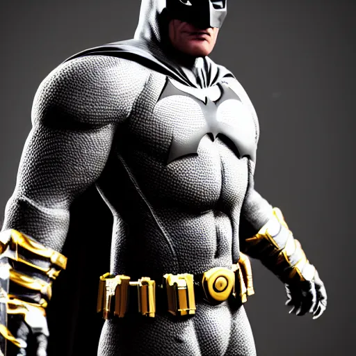 Prompt: a photo of 8k ultra realistic Batman, full body, diablo, intricate white and gold armor, sword, ornate, cinematic lighting, hyperrealistic, focused, high details, unreal engine 5, cinematic, Trending on artstation, artstationHD, artstationHQ, 4k, 8k