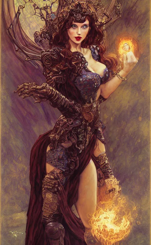 Image similar to full length portrait of a woman who is a mix cookie monster and taylor swift, sorcereress using dark seduction magic, d & d, medieval, fantasy, royo, klimt, miro, vallejo, frazetta, alphonse mucha, greg rutkowski, whealan