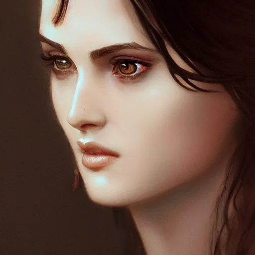 Image similar to beautiful young winona ryder, closeup, d & d, fantasy, intricate, elegant, highly detailed, digital painting, artstation, concept art, matte, sharp focus, illustration, art by artgerm and greg rutkowski and alphonse mucha