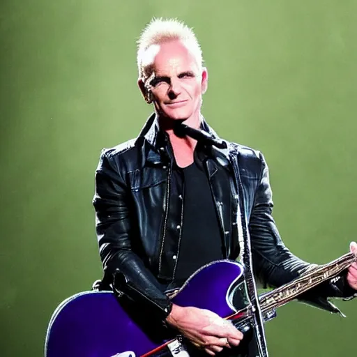 Image similar to the child of of sting, prince, bruce springsteen