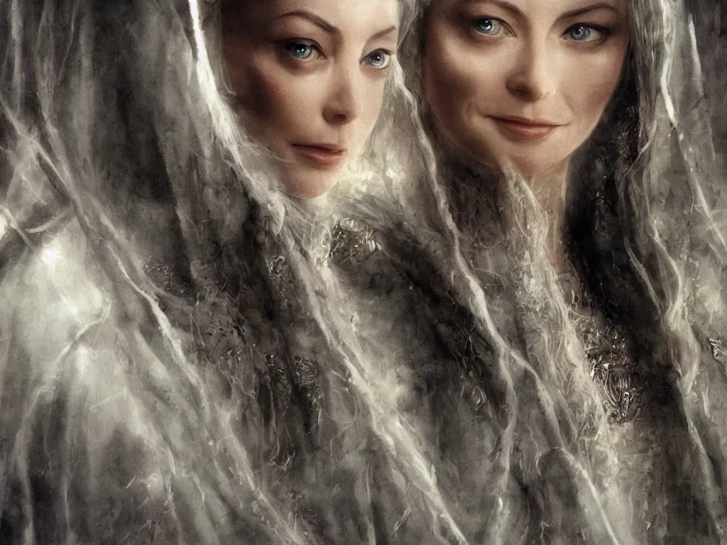 Prompt: beautiful portrait of galadriel