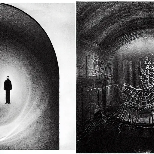 Image similar to what does your soul look like? Building steam from a grain of salt by Gustave Carus and Ralph Lacoste esoteric hypnogogic ethereal surreality