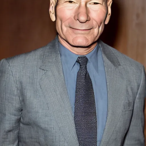 Image similar to patrick stewart