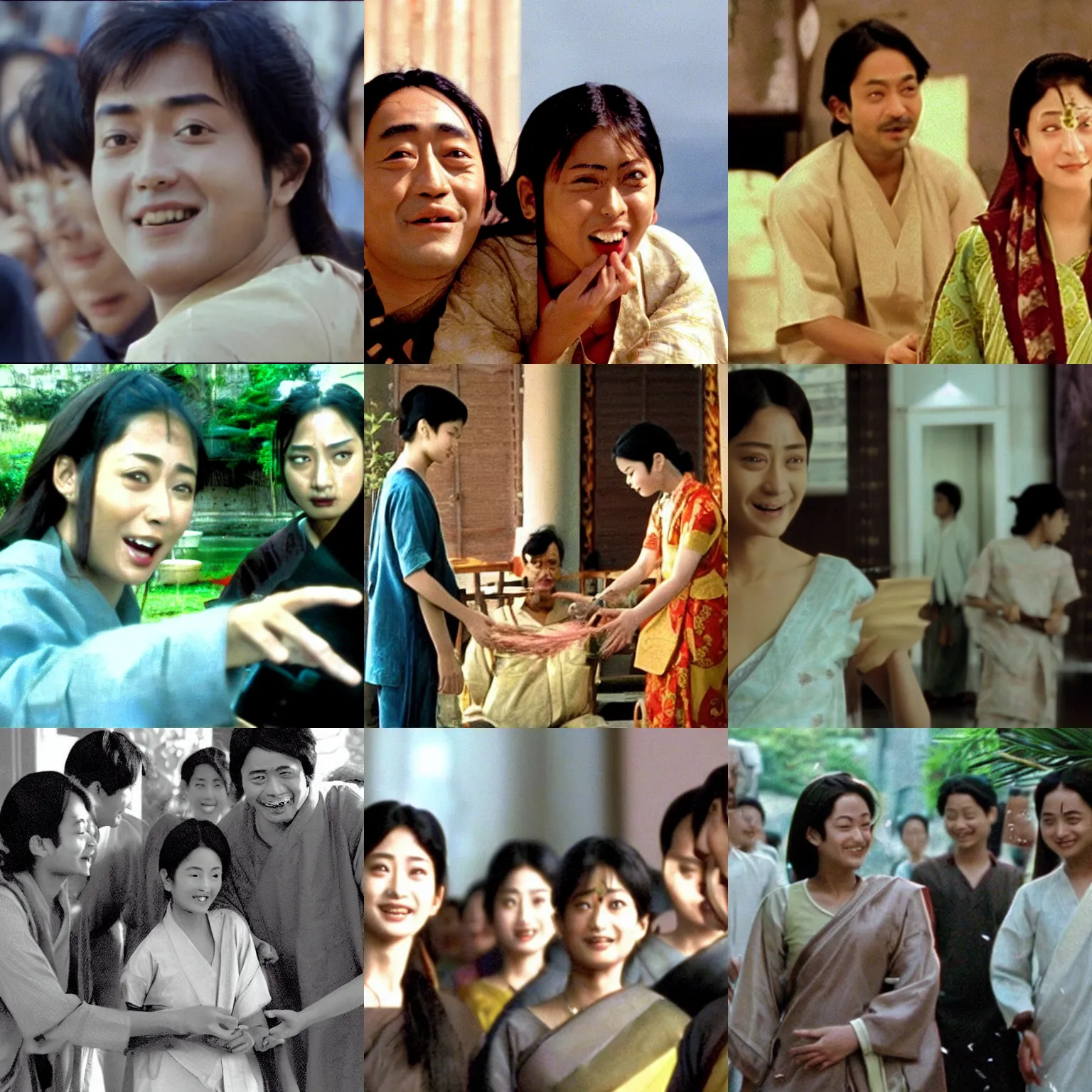 Prompt: a film still from the happiness of the katakuris ( 2 0 0 1 )