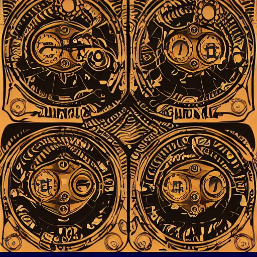 Image similar to steampunk graphic texture vector