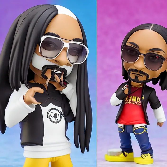 Image similar to Snoop Dogg, An anime nendoroid of Snoop Dogg, figurine, detailed product photo