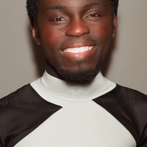 Prompt: tom cruize with black skin