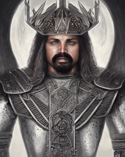 Image similar to ultrarealistic illustration of conquistador, symmetrical, by daniel zrom and evyn fong, detailed