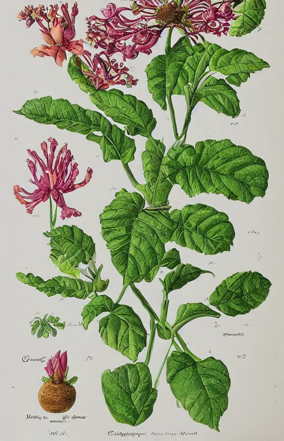 Image similar to botanical illustration