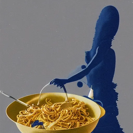Image similar to this weekend at. xix chancery # pixelart colorful colossal new york pasta kettle, by artemisia gentileschi and yves klein, concept art, movie poster refracting alien life v