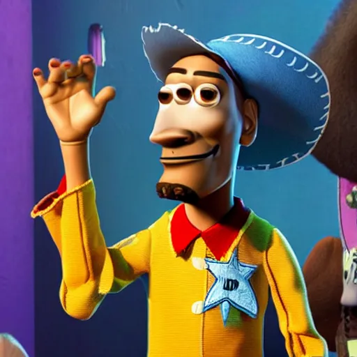 Image similar to snoop dogg in pixar's toy story