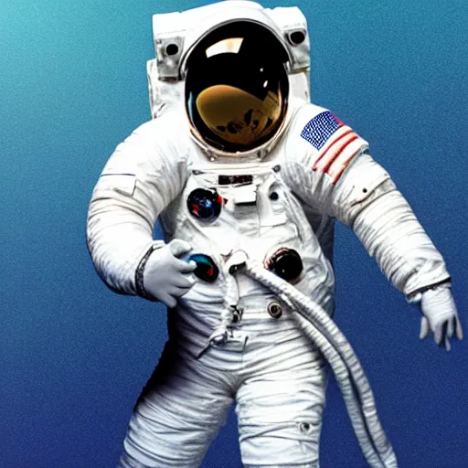 Image similar to A still cut of an astronaut Moonwalk dancing on the moon’s surface, kpop style colors, smokey background