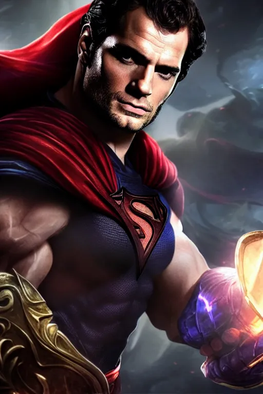 Image similar to henry cavill in arcane : league of legends