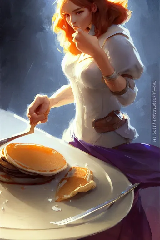 Prompt: tyrian lanister making pancakes animation pixar style, by magali villeneuve, artgerm, jeremy lipkin and michael garmash, rob rey and kentaro miura style, golden ratio, trending on art station