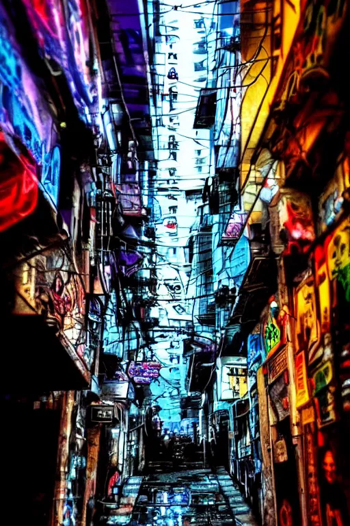 Prompt: cyberpunk style art of istanbul