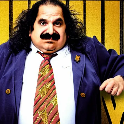 Image similar to live-action-Wario-hollywood movie casting, played by Ron Jeremy, posing for poster photography