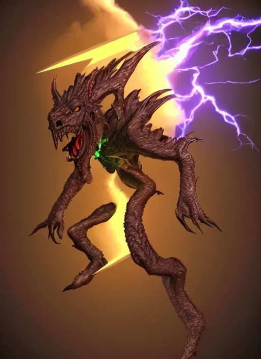 Prompt: new fantasy beast, fantasy, magic, dungeons and dragons, dnd, role playing, extremely detailed, volumetric lightning