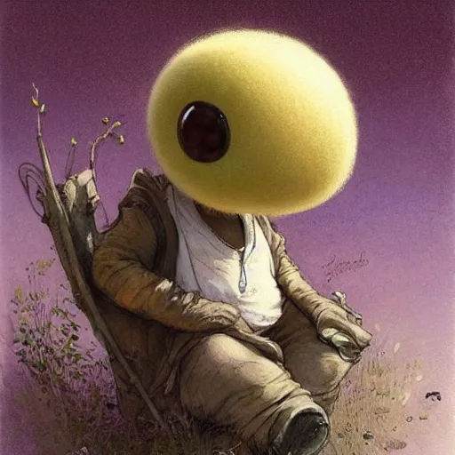 Prompt: ( ( ( ( ( shy guy ) ) ) ) ) by jean - baptiste monge!!!!!!!!!!!!!!!!!!!!!!!!!!! purple