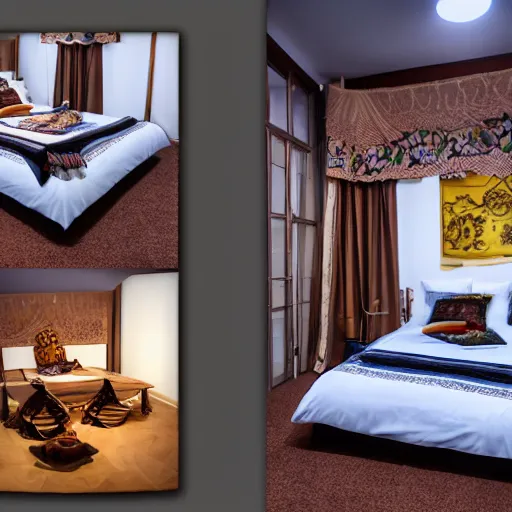 Image similar to chapathi bed studio lighting