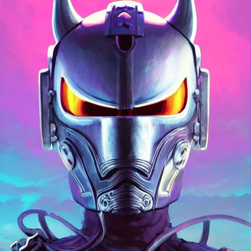 Image similar to cyberpunk viking helmet mask warrior goddess robot ninja fantasy, art gta 5 cover, official fanart behance hd artstation by jesper ejsing, by rhads, makoto shinkai and lois van baarle, ilya kuvshinov, ossdraws