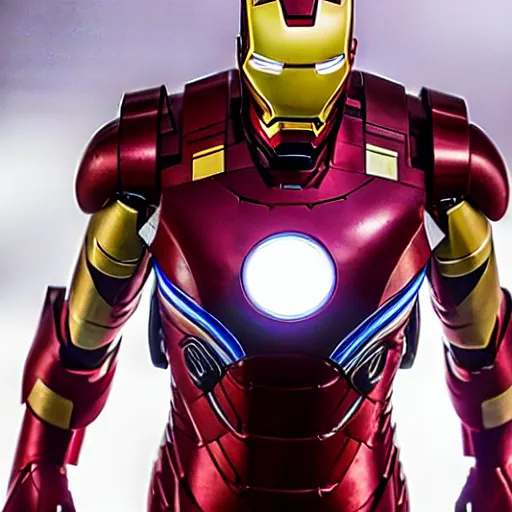 Image similar to jerry seinfeld as iron man, still from marvel avengers movie, cinematic lighting, portrait, high definition, 8 k, hyperrealism, extremely detailed