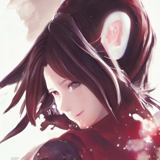 Image similar to An anime portrait of Elly from Xenogears, by Stanley Artgerm Lau, WLOP, Rossdraws, James Jean, Andrei Riabovitchev, Marc Simonetti, and Sakimichan, tranding on artstation