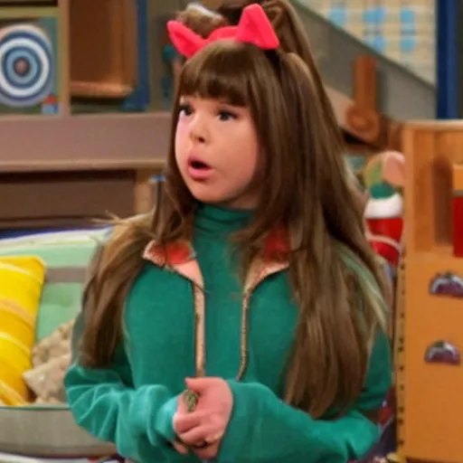 Prompt: ariana grade in Icarly episode 4k