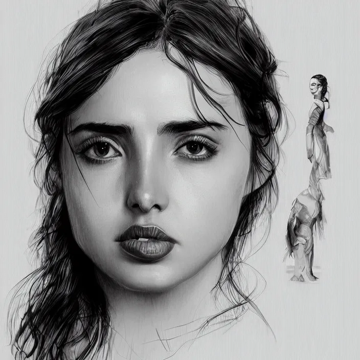 Ana de Armas - Sketch | 3D model
