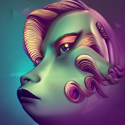 Image similar to the most original and beautiful profile picture on discord, symetrical, 4 k, beautiful gorgeous digital art, trending on artstation, dark tones