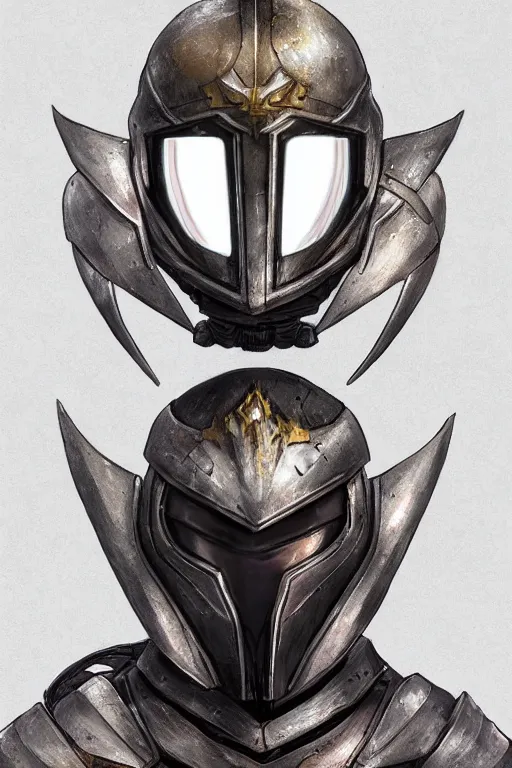 Image similar to helmet armor guardian destiny in witch queen illumination ray tracing hdr fanart arstation by sung choi robot ninja mask and eric pfeiffer and gabriel garza and casper konefal