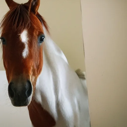 Image similar to Horse in my bathroom