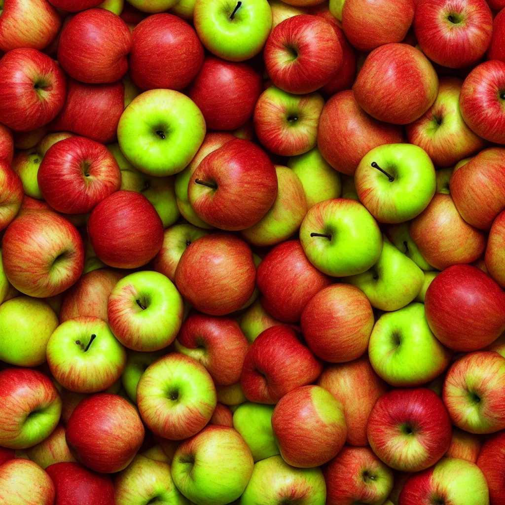 Image similar to seamless apples texture art, 4k