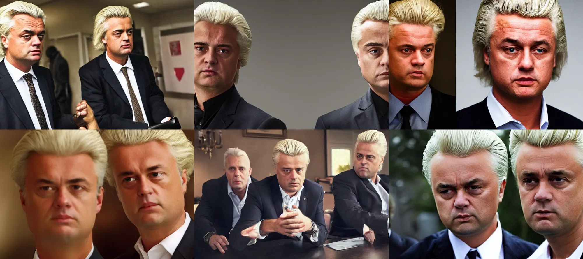 Prompt: Geert Wilders in The Sopranos