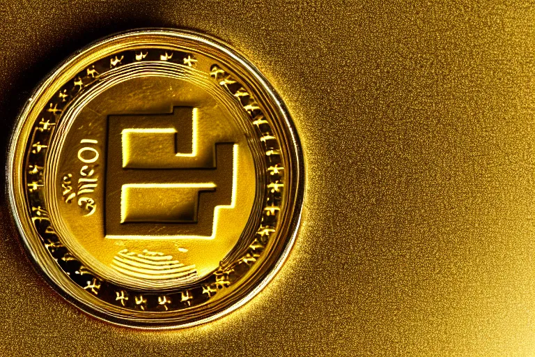 Image similar to a macro shot of a one euro coin. super realistic 8 k render of a elegant, cinematic composition