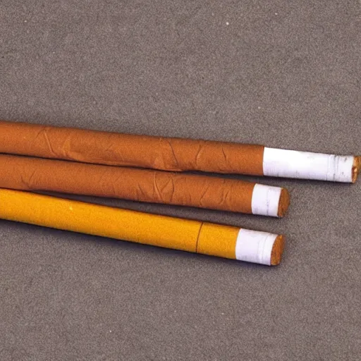 Prompt: photo of normal cigarette