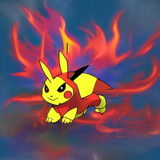 Prompt: new fire pokemon