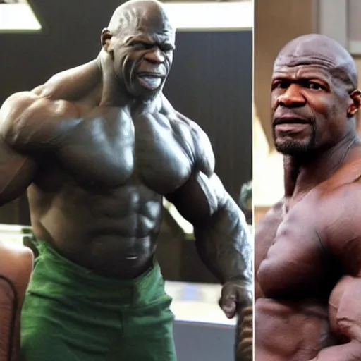 Prompt: hulk terry crews